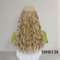 Extensiones de cabello con Clip de 18 pulgadas, permanente de maíz, pelo ondulado corto y rizado, peinado sin costuras, postizos gruesos invisibles - details 5