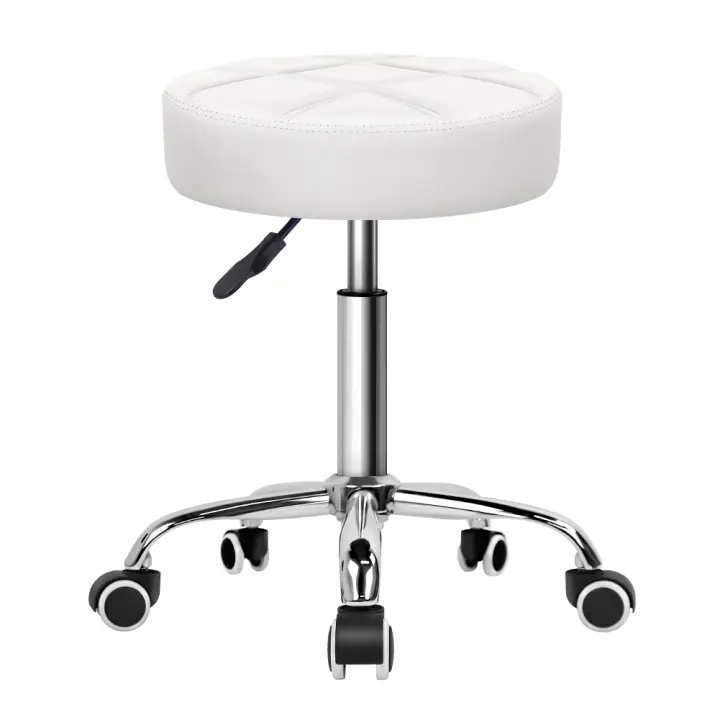 Silla de Escritorio Ajustable de Altura KKTONER Diseño de Rodillo Redondo de Cuero PU - 1