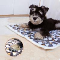 Manta de vellón de Coral para mascotas, cojín de cama grueso, cama esponjosa para mascotas, manta suave y acogedora para gatos y perros - details 1
