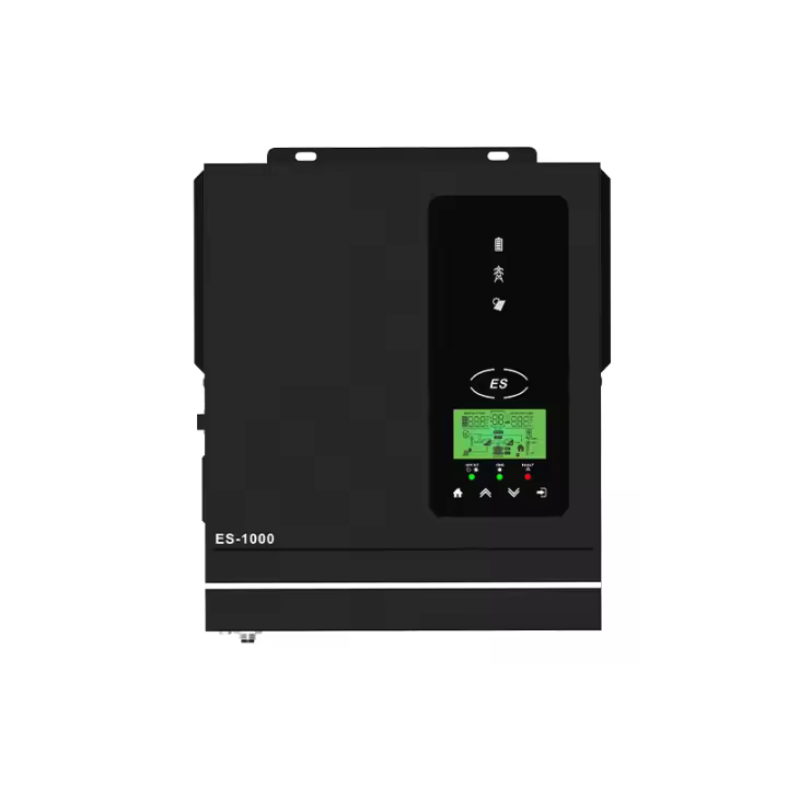 Anern Inversor Solar Híbrido de 1KW 12V Regulador de Carga MPPT 50/60Hz - 1