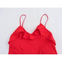 BUNO-vestido Midi de tela para mujer, ropa informal en capas, cortavientos decorativo, novedad de verano, 2025 - details 4