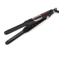 Mini plancha de pelo plana para lápiz, plancha alisadora de barba de calentamiento rápido, plancha plana pequeña para alisador de pelo corto - details 7