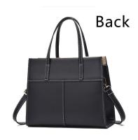 Bolso con asa superior y correa ajustable para mujer, bolso bandolera grande, - details 13