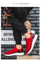 Deportes nuevos para hombres para parejas, zapatos elásticos ligeros y transpirables con tejido de mosca informal, modernos y versátiles, estudiantes de talla grande - details 15