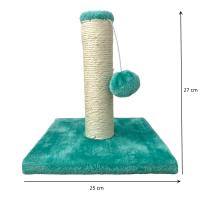 Poste de Rascar para Gatos COTTECOTA Bola Azul 25 x 27 cm Afilador de Uñas para Mascotas - details 2