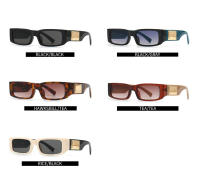 Toyear-gafas de sol rectangulares para hombre y mujer, lentes de sol de marca de lujo, montura pequeña, clásicas, estilo Punk, Vintage, cuadradas - details 5