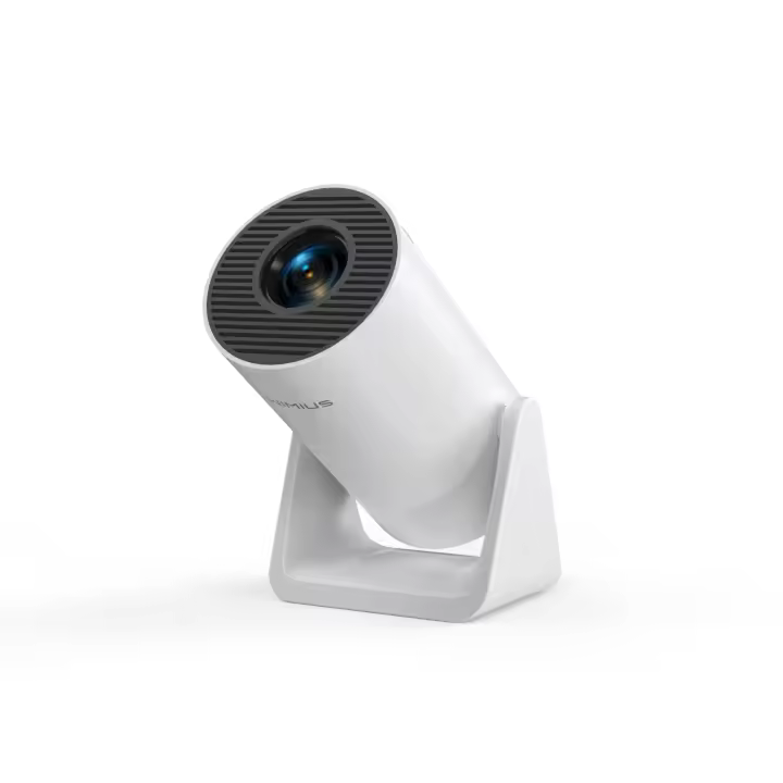 Wimius-miniproyector para el hogar, dispositivo con soporte giratorio de 1080 °, 270 ANSI, 5G, WiFi, Bluetooth, Keystone automático, 300 p - 1