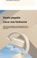 Cascos Inalámbricos plegables con Bluetooth 5,4, Reproducción 18H, Ajuste Cómodo - details 9