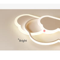 Lámpara de techo LED para habitación de los niños, luces creativas, lámpara de techo regulable, lámpara de nube moderna - details 6