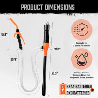 Bomba eléctrica de combustible 95608S - Para gasolina/diésel de tanques de vehículos - details 3
