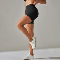 Pantalones cortos de yoga para mujer, mallas transpirables de cintura alta para entrenamiento, gimnasio, deportes atléticos - details 30