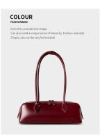 Bolso Baguette de Piel de Vaca para Mujer: Bandolera de Diseño Exclusivo y Gran Capacidad - details 14