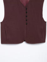 OUWU- Top Corto Sin Mangas Con Cuello Redondo Para Mujer, Ropa De Calle Retro, Traje Informal, Chaleco Y2K - details 5