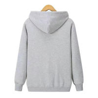 Chaqueta aislante de felpa de gran tamaño para hombre con capucha, suéter de tendencia, pelo liso - details 2