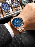 Reloj de Cronómetro Luminoso Impermeable de Lujo Militar POEDAGAR Regalo Perfecto para Hombres - details 5