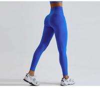 Mallas de Yoga para mujer, Leggings deportivos de cintura alta, elásticos, sin costuras, para gimnasio - details 9