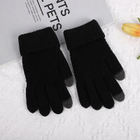 Guantes Jacquard de invierno para mujer, guantes cálidos para ciclismo, correr, conducir, senderismo - details 7