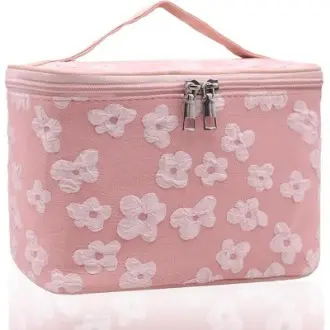 Bolsa de almacenamiento para cosméticos, neceser de gran capacidad, bolsa de maquillaje impermeable, multifunción, organizador de maquillaje, regalo - 1