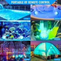 Luz subacuática recargable para piscina con control remoto IP68, luz LED flotante, cambio de color impermeable para spa - details 4