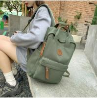 Mochila de lona para hombre y mujer, bolsa de viaje Retro Para chica, Chico, portátil, estudiante, moda escolar, 2023 - details 10