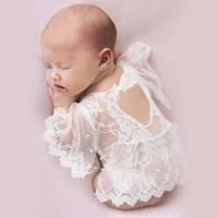 Conjunto de mono para fotografía de bebé y corona floral, accesorios para posar, accesorios para fotografía - details 1
