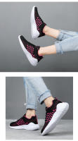 Deportes corriendo 2022 nuevos zapatos negros de malla para mujer, estilo primaveral, zapatos informales de fondo plano, ligeros y de suela blanda - details 17