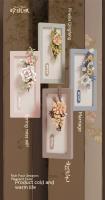Ramo de flores, bloque de construcción, álbum de fotos, bonsái Artificial eterno, montaje de modelo, planta de plástico, ladrillo, decoración del hogar, regalo de cumpleaños - details 1