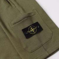 Pantalones cortos deportivos casuales de alta gama para hombre 2025, pantalones de trabajo bordados de verano Stone Island. - details 1