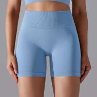 Pantalones cortos de cintura alta para mujer, ropa deportiva para Yoga, gimnasio, correr, pantalones cortos de entrenamiento - details 49