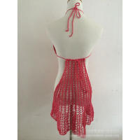 Traje de Baño de Punto Hecho a Mano para Mujeres Sexy Escote en V Moda Casual de Verano al Aire Libre en la Playa - details 3