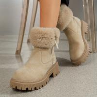 Otoño Invierno mujer botas de nieve zapatos cálidos casuales - details 4