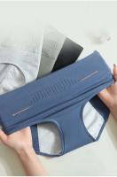 Ropa Interior de Alta Cintura para Mujeres A Prueba de Fugas Fisiólogicas Talla Grande L-4XL - details 6