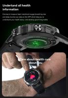 Reloj inteligente para hombres con llamada y asistente de voz, con monitor de frecuencia cardíaca, sueño, oxímetro, pulsera de p - details 7