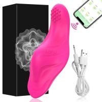 Vibrador de clítoris con Control por aplicación, estimulador del clítoris, bragas vibratorias femeninas, masajeador portátil, juguete sexual para adultos para mujeres - details 10