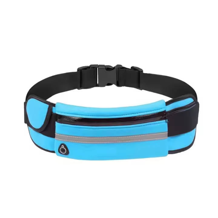 Riñonera de neopreno impermeable para hombre, bolso de cintura para correr, 1 pieza - 1