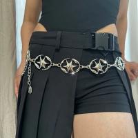Cinturón de cadena de Metal a moda, cinturón ajustable estilo Punk Y2k, diseños de nicho, accesorios de ropa, 1 ud. - details 0