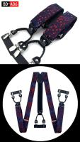 Accesorios de Moda para Hombres Correa de Pantalón en Forma de Y Ancho de 3.5cm 6 Clips - details 13