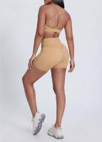 SHINBENE-pantalones cortos con realce de glúteos para gimnasio, Shorts de cintura alta con forma de melocotón, Sexy, cruzado, 4 pulgadas, para entrenamiento, Yoga y correr - details 23