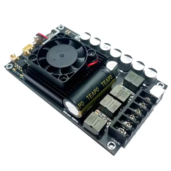 Placa amplificadora Digital HiFi, dispositivo estéreo de bajo ruido, versión máxima mejorada, TPA3255, 600W, alta potencia, 300W X 2 - 1