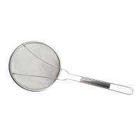 Pantalla de filtro de harina de acero inoxidable, colador de malla con mango de madera para aperitivos de leche de soja, patatas fritas, residuos de aceite, cuchara de cocina - details 5