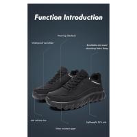 Zapatillas de deporte de otoño e invierno para hombre, zapatos informales con plataforma ligera, zapatos deportivos impermeables de talla grande 38-48, calzado para hombre - details 27