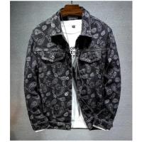 Chaqueta vaquera de color puro para hombre, abrigos informales diarios con solapa de un solo pecho, novedad de verano - details 12
