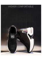 Zapatillas Deportivas para Mujer Suela Suave de Malla, Transpirables, Zapatillas de Correr al Aire Libre, Zapatillas Casuales con Cordones - details 0