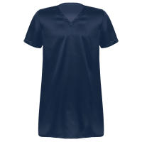 Camisón de satén para hombre y mujer, ropa de dormir de manga corta con cuello en V, ropa de dormir para el hogar, ropa de dormir con abertura lateral, albornoz para dormir - details 18