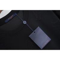 Camiseta de manga corta con estampado de flores pintadas a mano de la marca de tendencia de moda de primera categoría QiBiao, camiseta deportiva de estilo nuevo de verano para hombre, camisa informal de cuello redondo para pareja - details 8