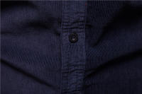 Camisa fina informal japonesa de algodón sic para hombre, nueva chaqueta de manga larga, otoño - details 10