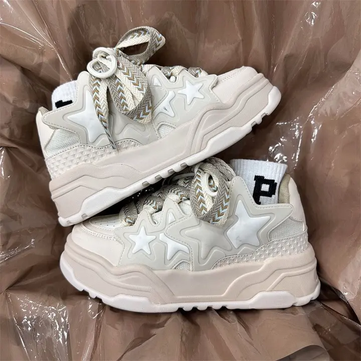 Zapatos de Platorma Casual, Calzado Versátil y Cómodo para Aumentar la Altura, Invierno 2025 - 1