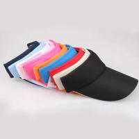 Visera superior vacía para el Sol, sombrero Deportivo plegable para correr, ajustable, tenis, Golf, Diadema, Unisex, secada - details 2