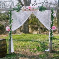 Ense blanco con sábanas, mesa vintage, baby shower bordado de granja, boda, mantel de pestañas para fiesta de cumpleaños - details 5