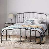 Cama 180 x 200 cm Altura 31 cm con Espacio Almacenamiento Debajo la Cama Estructura Metal con Plataforma Metal - details 0